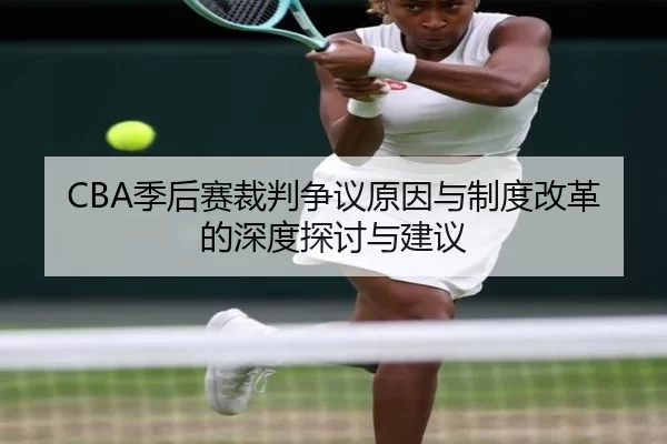 CBA季后赛裁判争议原因与制度改革的深度探讨与建议